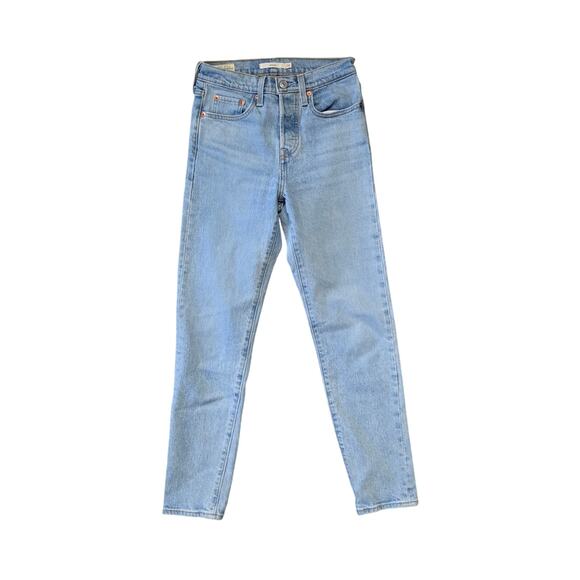 Levi’s Premium 501 Skinny Jeans Women’s 24W x 28L Button Fly - Picture 1 of 9